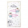 CUP CAKE BLUE HAIR CLIP