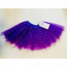 TULLE SKIRT WITH STARS - PURPLE