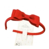 SWEET BOW HAIR BAND RED