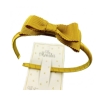 SWEET BOW HAIR BAND GOLD