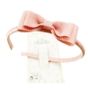 SWEET BOW HAIR BAND ROSE