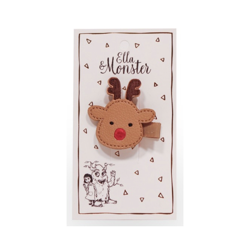 HAIR CLIP SWEET RUDOLPH