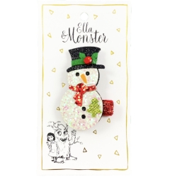 Christmas Glitter Snowman