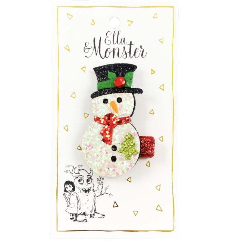 Christmas Glitter Snowman