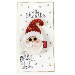 Hair Clip Sparkling Santa...